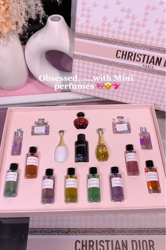 Set Exclusivo Christian Dior - 16 Miniaturas Icónicas